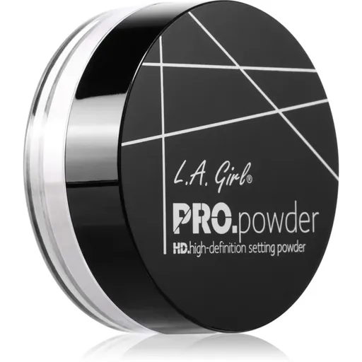 L.A. Girl Cosmetics PRO. Powder HD transparentný fixačný púder odtieň Translucent 5 g