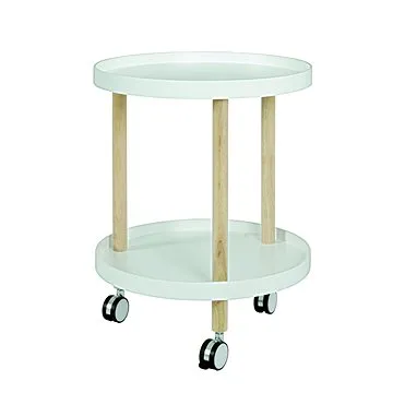 Odkládací stolek Duke, 60 cm, bílá (HA00317)