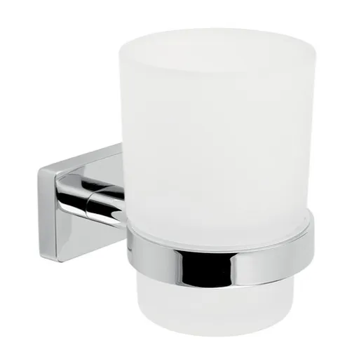 Novaservis Ferro Greta držiak kefiek vrátane pohárechróm AGR03