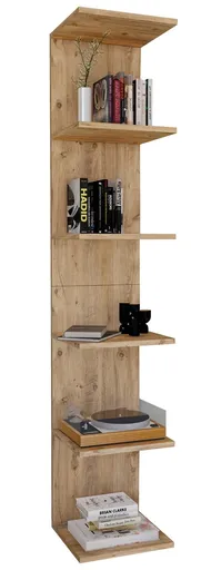 VCM Nástěnná police Lazas, dub medový