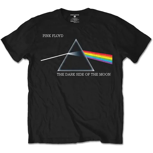Pink Floyd tričko Dark Side of the Moon Courier Čierna 11 – 12 rokov