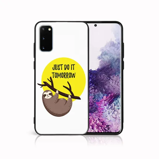 MY ART Ochranný kryt pre Samsung Galaxy S20 Plus SLOTH (188)