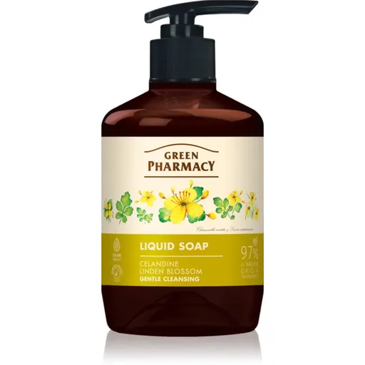 Green Pharmacy Celandine Hand Soap tekuté mydlo 460 ml