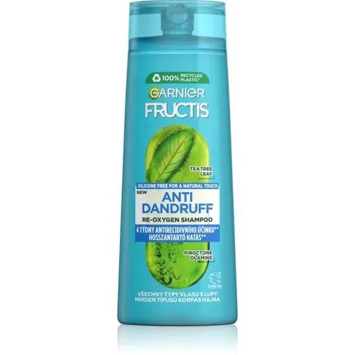 Garnier Fructis Antidandruff šampón proti lupinám pre všetky typy vlasov 250 ml