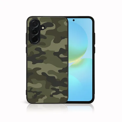 MY ART Ochranný kryt pre Samsung Galaxy A56 GREEN CAMO (235)