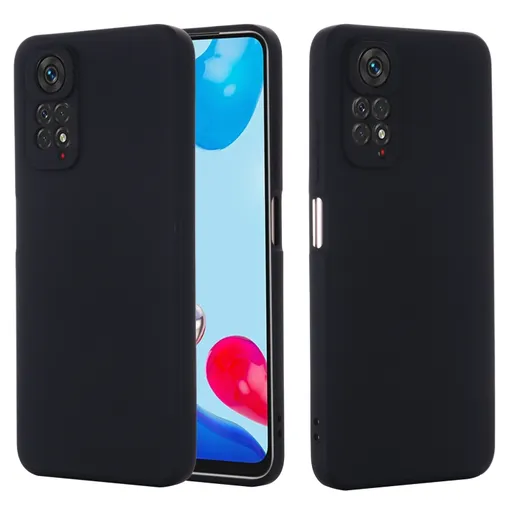 RUBBER Ochranný kryt Xiaomi Redmi Note 11 / Note 11S čierny