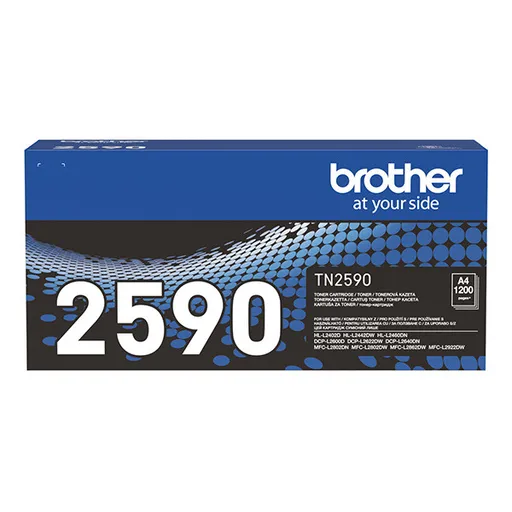 BROTHER TN-2590 - originálny toner, čierny, 1200 strán