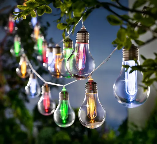 Weltbild LED světelný řetěz Žárovky, barevné