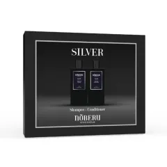 Noberu Silver šampón na vlasy 250 ml + kondicionér 250 ml darčeková sada
