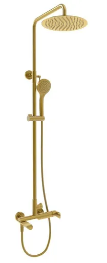 Rubineta Rubineta - Sprchový set s pákovou batériou ULTRA-10 OLO GOLD, zlatá OLBA625146