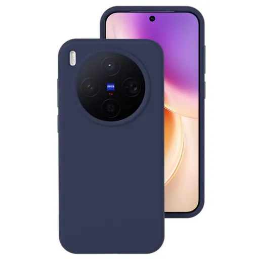 PROTEMIO LIQUID SILICONE Kryt pre Vivo X300 tmavomodrý