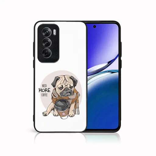 MY ART Ochranný kryt pre Oppo Reno12 5G MORE COFFEE (184)