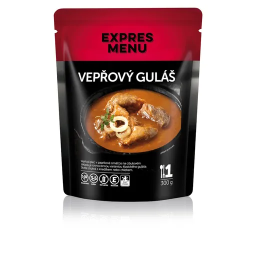EXPRES MENU Bravčový guláš bez lepku 1 porcia