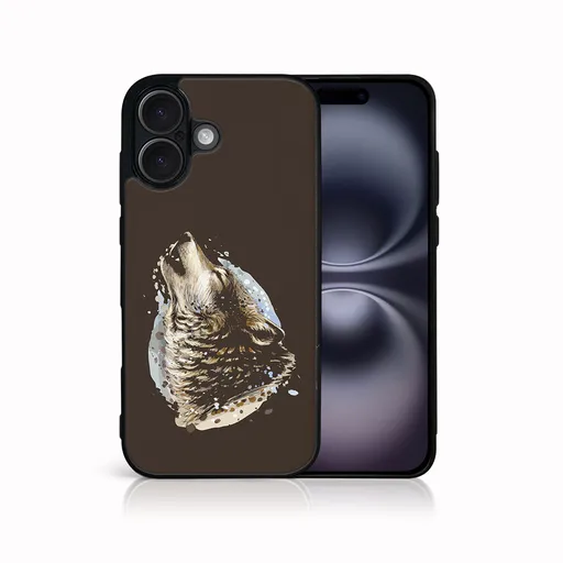 MY ART Ochranný kryt pre Apple iPhone 16 HOWL (244)