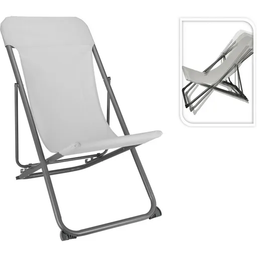 Záhradná skladacia stolička Gemma, 92,5 x 84 x 57 cm