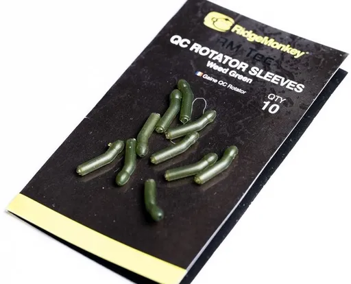 Ridgemonkey prevlek rm-tec quick change rotator sleeves 10 ks weedy green