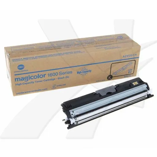 Konica Minolta originál toner A0V301H, black, 2500str., Konica Minolta QMS MC1650EN, MC1650END, MC1650, 1600W, MC1680, O, čierna