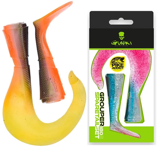 Gunki náhradné chvostíky grouper s sun perch 14 cm
