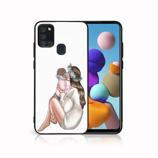 MY ART Ochranný obal pre Samsung Galaxy A21s BABY GIRL (111)