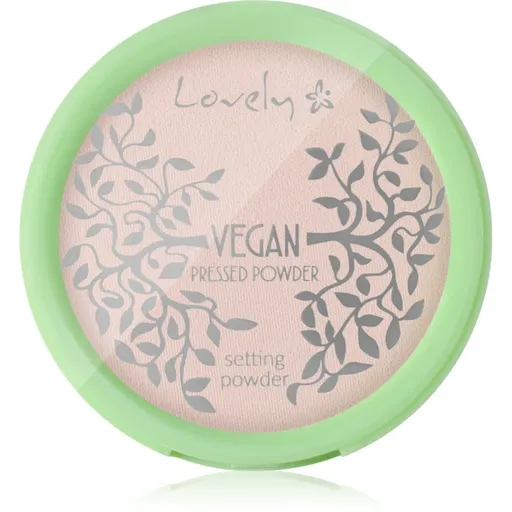 Lovely Vegan Pressed Powder transparentný kompaktný púder 8 g