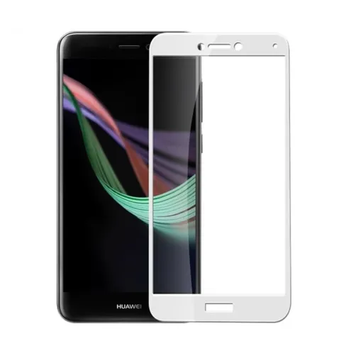 3D Temperované sklo Huawei P9 Lite 2017 biele