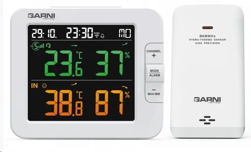 GARNI 419T - teplomer s vlhkomerom
