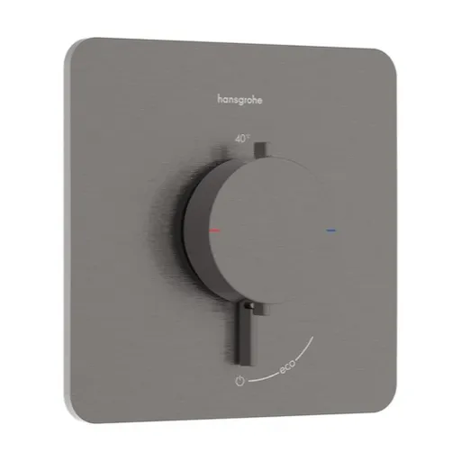 Hansgrohe Ecostat Comfort Q sprchová batéria bez podomietkového telesa kartáčovaný čierny chróm 33712340