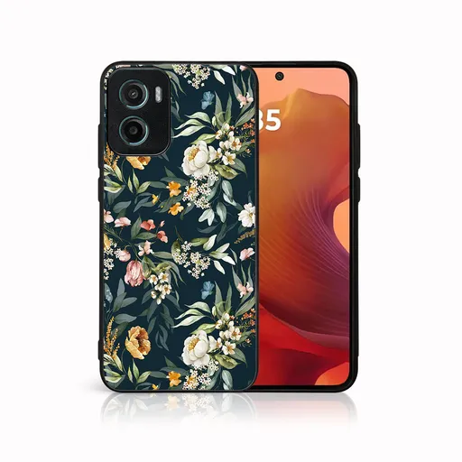 MY ART Ochranný kryt pre Motorola Moto G05 / Moto E15 FLORAL (158)
