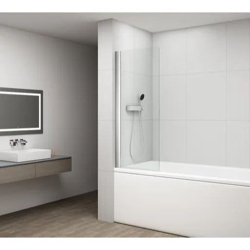 Polysan Rota vaňová zástena 150x65 cm chróm FA650