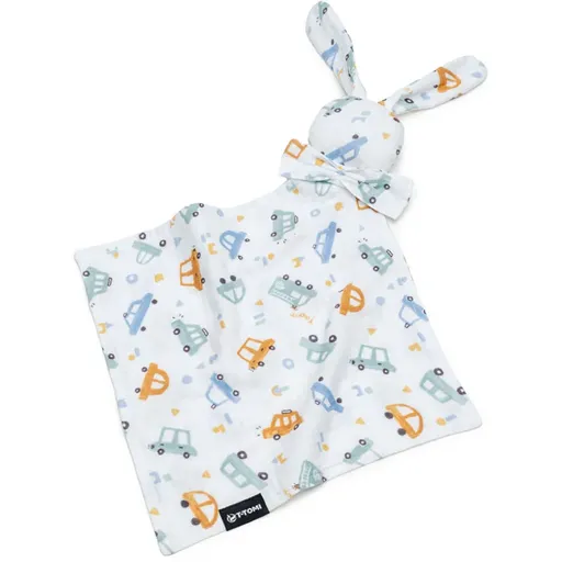 T-TOMI BIO Muslin Cuddle Cloth uspávačik Traffic 1 ks