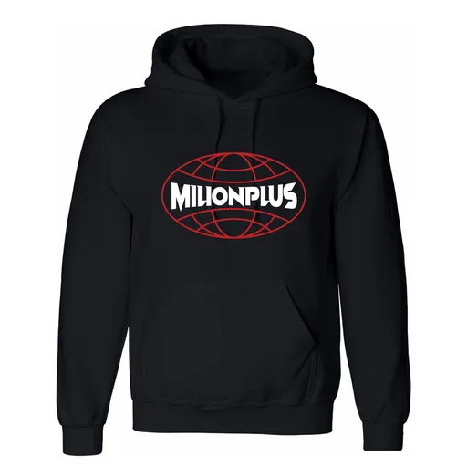 Milion+ mikina Milion Plus 2023 Čierna XL