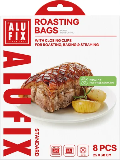 ALUFIX - Vrecká na pečenie 8ks 25x38cm