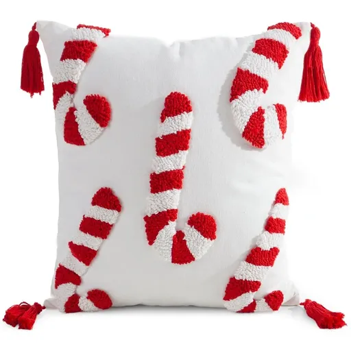 ArtFir Vianočná obliečka na vankúš 150 | biela 45 x 45 cm