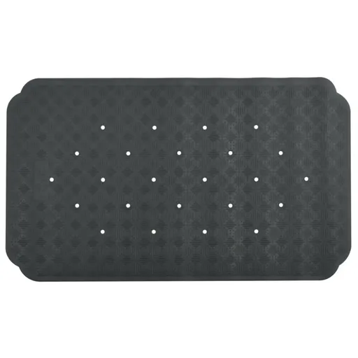 Spirella Protiskluzová podložka do vany RUBY,tmavě šedá, 70 x 40 cm