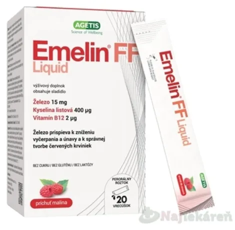 Emelin FF Liquid vrecúška 20ks