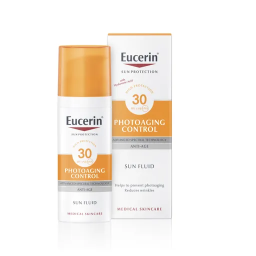 EUCERIN Sun Photoaging Control Opaľovacia emulzia na tvár SPF30 50 ml