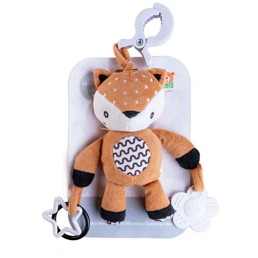 Hrkálka babyted Srnček plyš 30 cm záves na postieľku / kočík