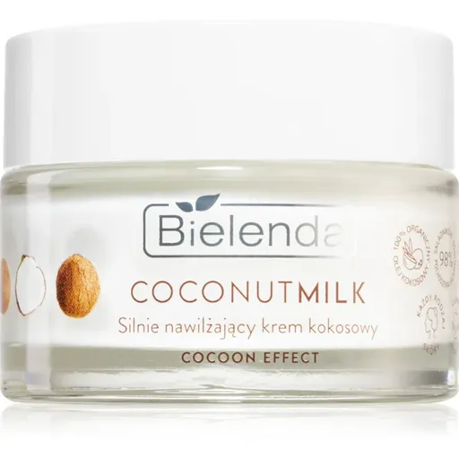 Bielenda Coconut Milk hydratačný krém na tvár s kokosom 50 ml
