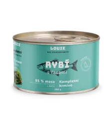Louie Dog rybie s riasami 200 g