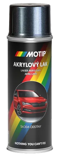 AUTOSPREJ ŠKODA - Metalíza na auto v spreji AC9153 - šedá antracitová 0,2 L