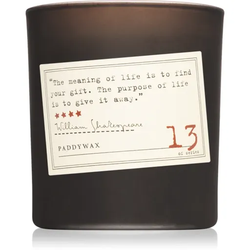 Paddywax Library William Shakespeare vonná sviečka 184 g