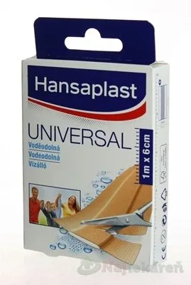 Hansaplast Universal Náplasť na rany (1mx6cm) 1ks