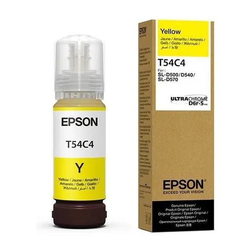 Epson T54C4 C13T54C420 žltá (yellow) originálna atramentová náplň