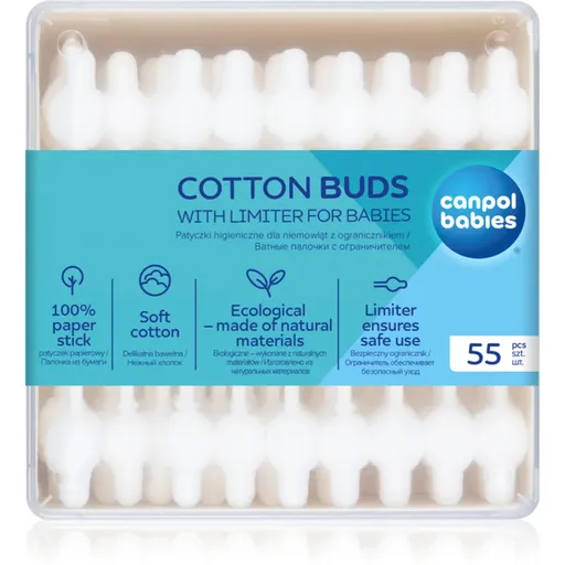 Canpol babies Hygiene vatové tyčinky 56 ks