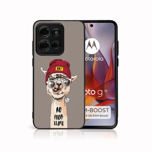 MY ART Ochranný kryt pre Motorola Moto G75 5G PROBLLAMA (187)