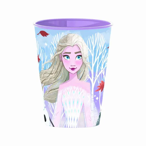 STOR PLASTOVÝ POHÁR ĽADOVÉ KRÁĽOVSTVO 260 ML