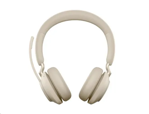 Jabra náhlavná súprava Evolve2 65, Link 380c MS, stereo, béžová