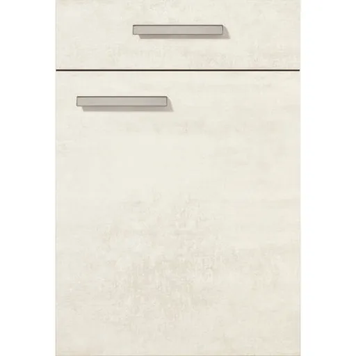 Vzorka kuchynských dvierok Naturel Rebeca 891, Biely betón imitácia VZOREKREBECA891