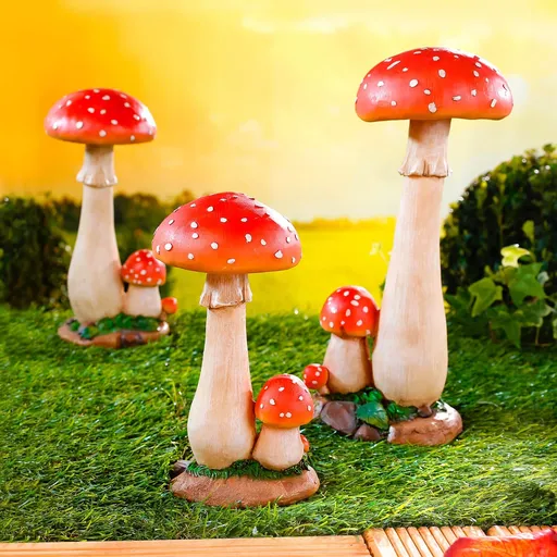 Die moderne Hausfrau Dekorace Muchomůrka, 20 cm