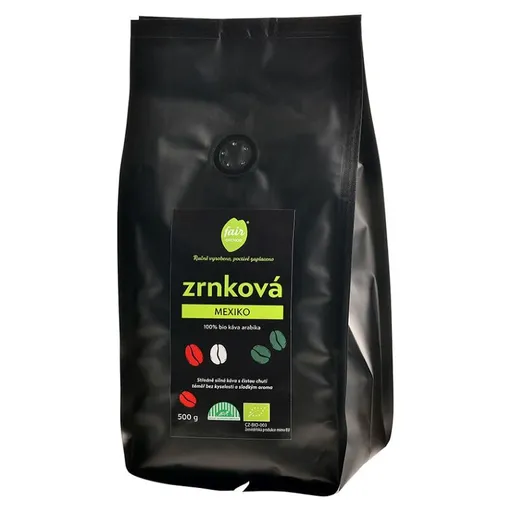 FAIROBCHOD Mexiko zrnková káva BIO 500 g